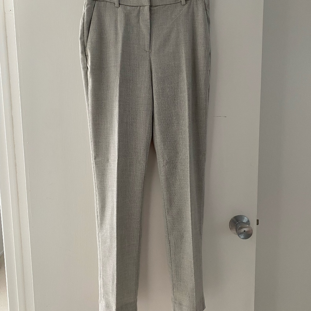 H&M Suit Pants Heather Grey Size 4